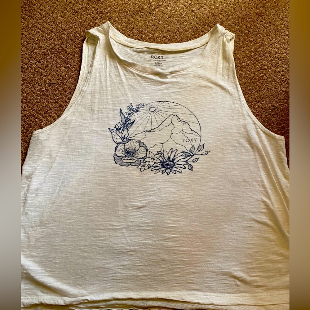ROXY WHITE TANK TOP